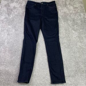 Revtown Jeans Women's 31X31.5 Blue Skinny High Rise Dark Denim Stretch